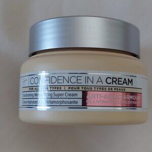 IT Cosmetics Confidence in a Cream Anti-Aging Hydrating Moisturizer 2 oz nwob